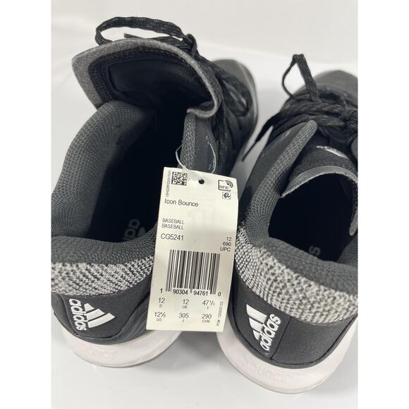 Adidas Icon Bounce Baseball Shoes Men\'s Size 12 Metal Cleats CG5241 New